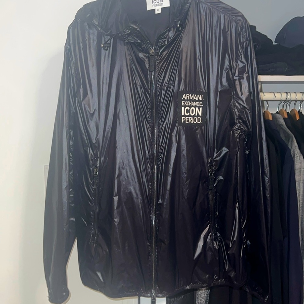 Armani Exchange Black Icon Jacket